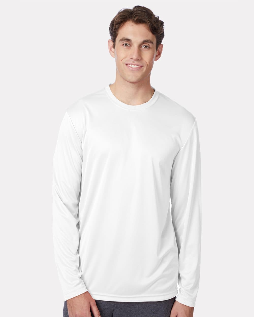 Hanes Unisex Cool DRI® Long Sleeve Performance T-Shirt - Image 1