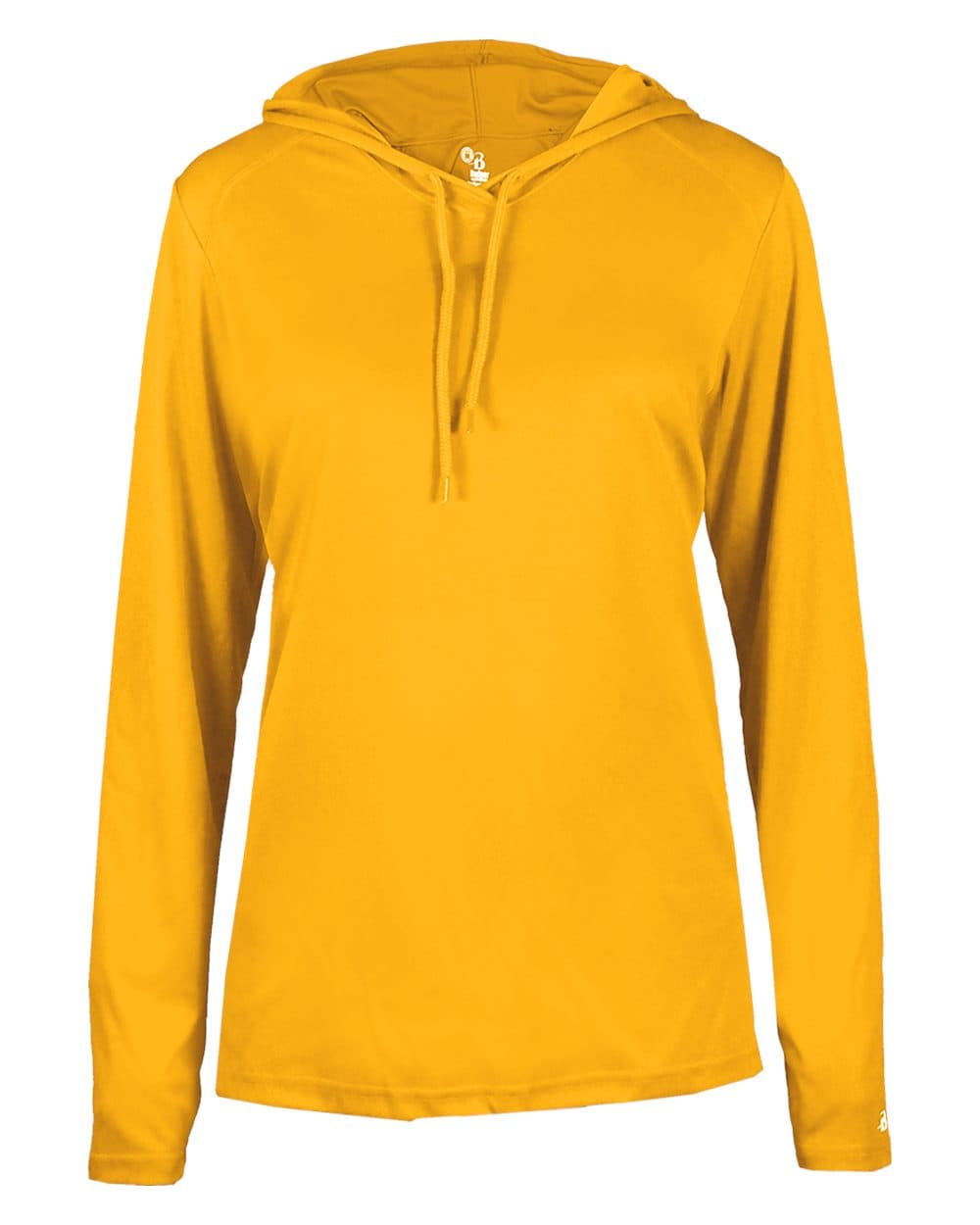 Badger Women's B-Core Long Sleeve Hooded T-Shirt - Image 1