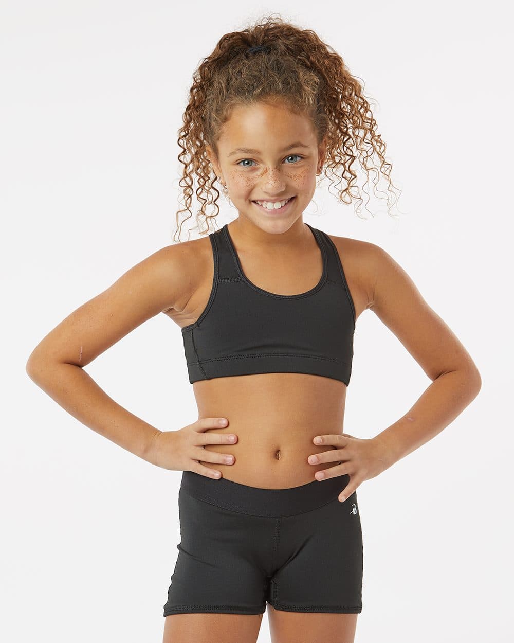 Badger Girls' Pro-Compression Shorts - Image 1