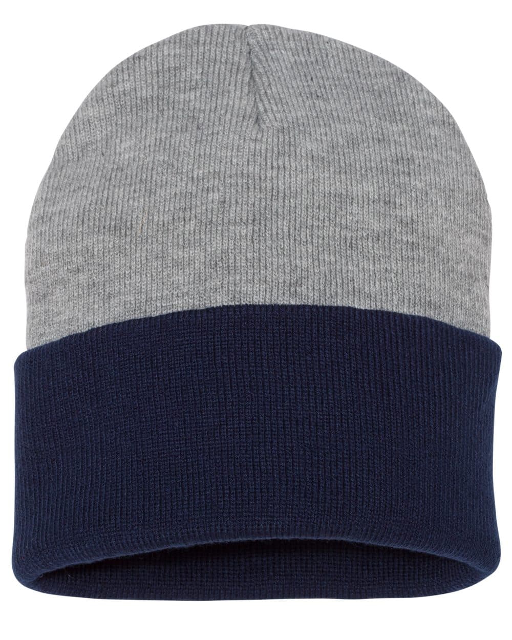 Sportsman 12" Color Blocked Cuffed Beanie - Image 1
