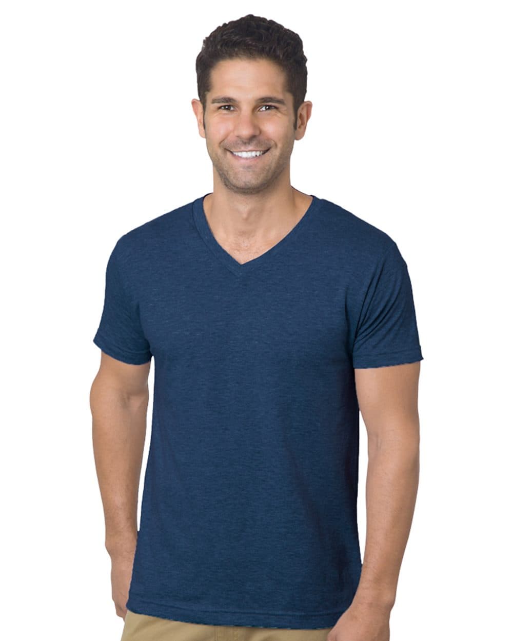 Bayside Unisex USA-Made V-Neck T-Shirt - Image 1