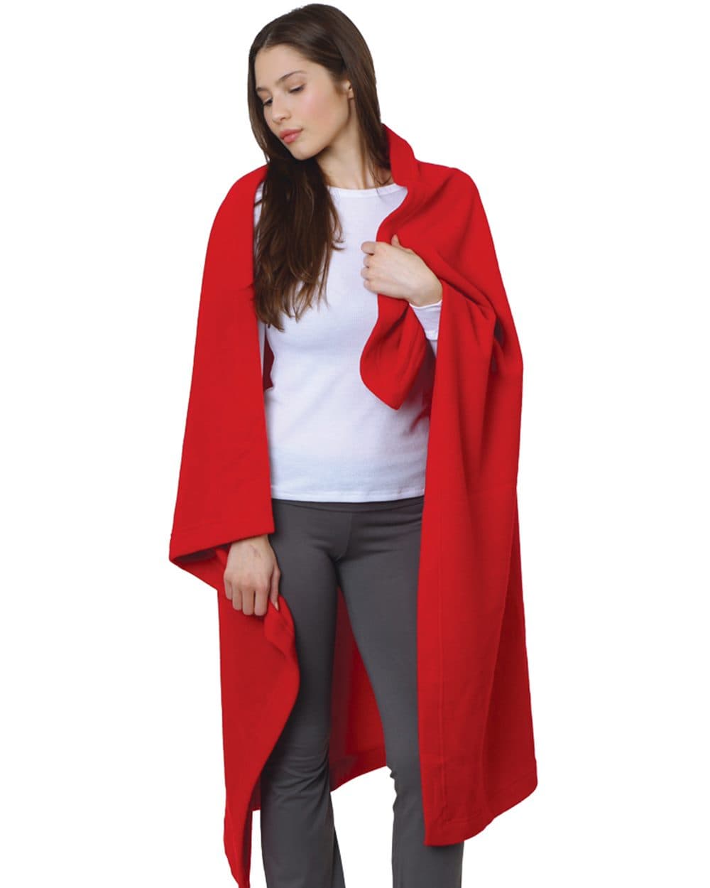 Bayside USA-Made Stadium Fleece Blanket - Image 1