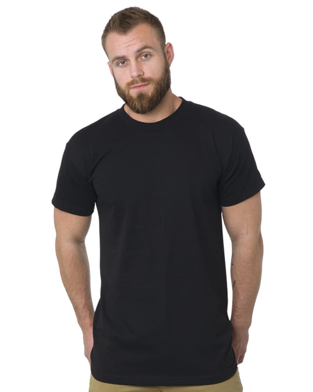 Bayside Men's Tall USA-Made T-Shirt - Image 1