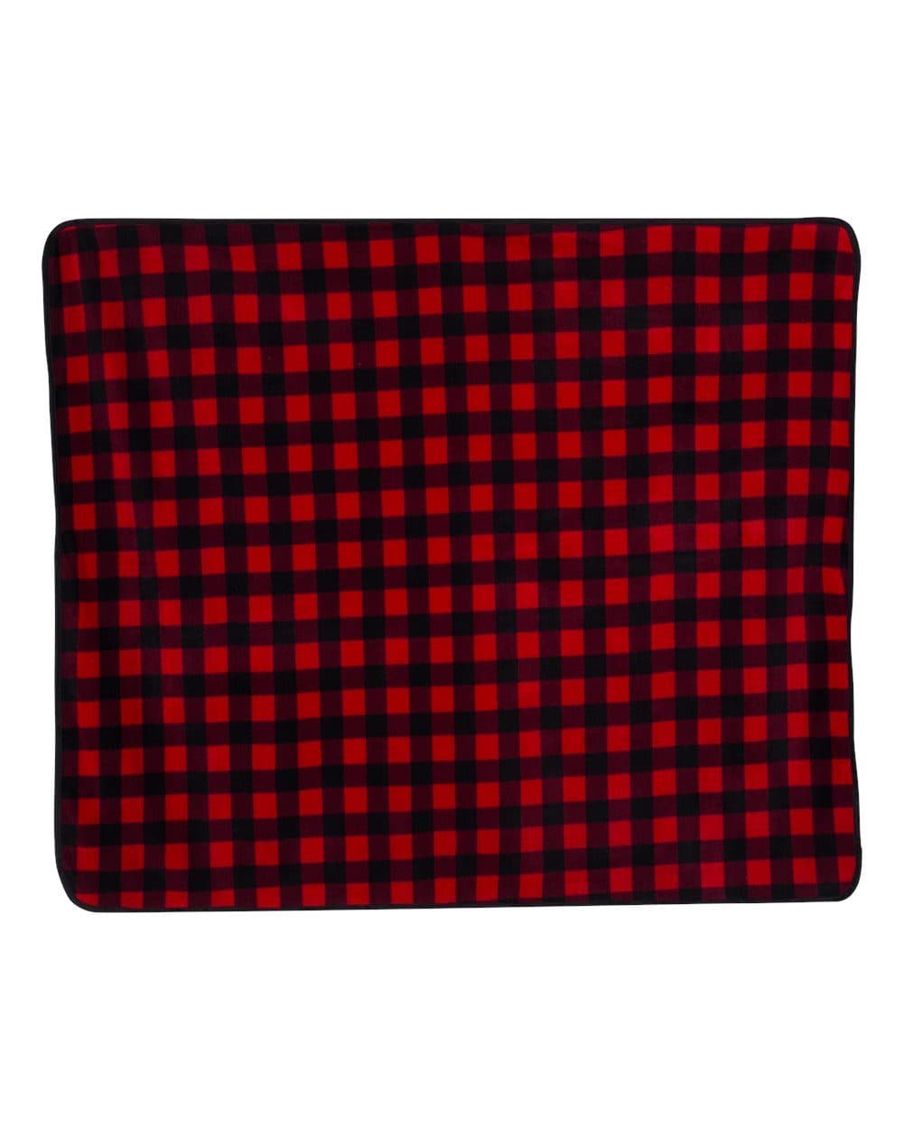 Alpine Fleece Polyester/Nylon Patterned Picnic Blanket - Image 1