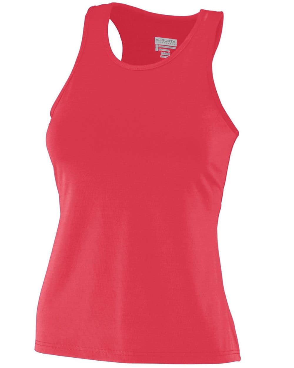 Augusta Sportswear Girls' Solid Racerback Tank Top - Image 1