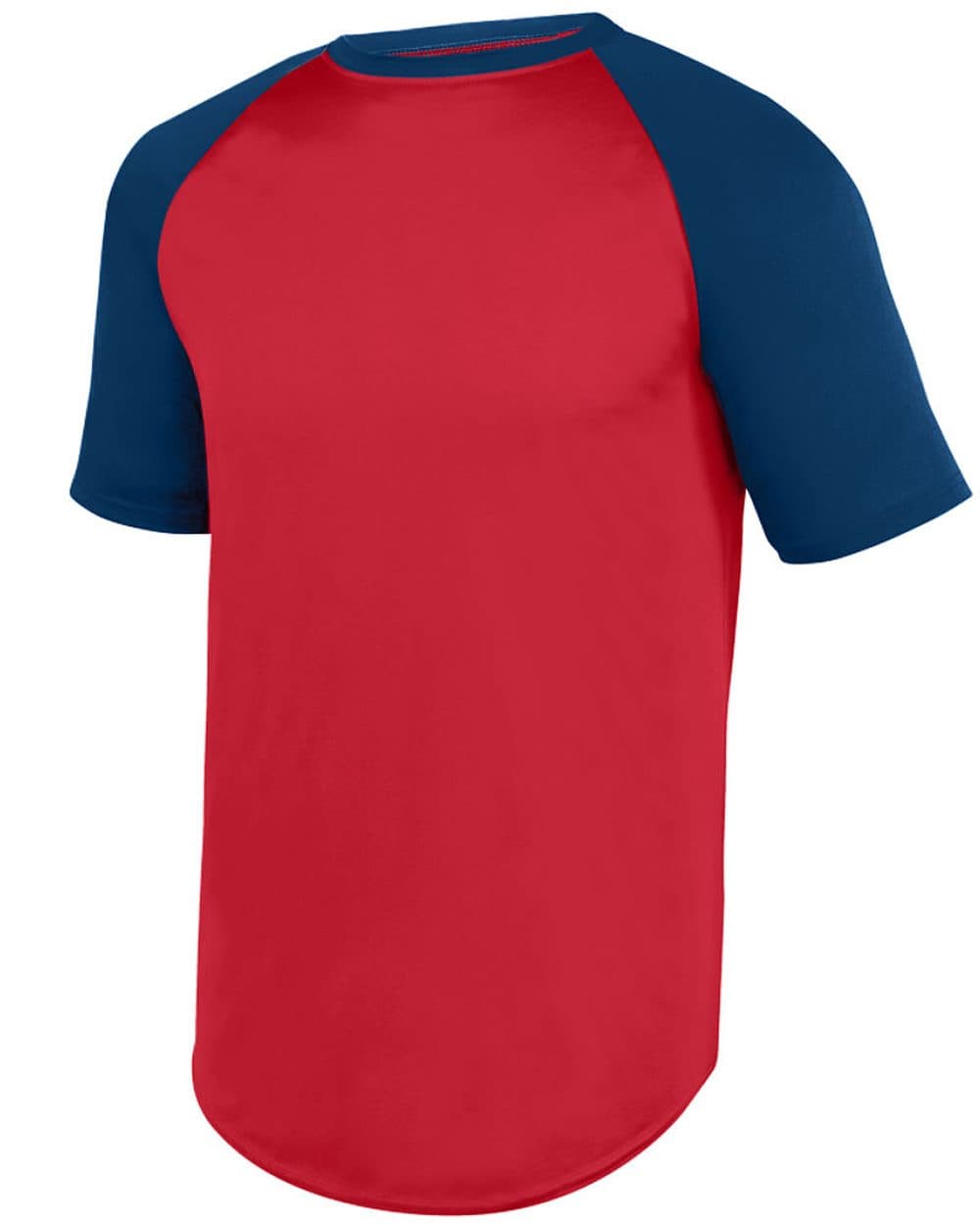 Augusta Sportswear Youth Wicking Short Sleeve Baseball Jersey - Image 1