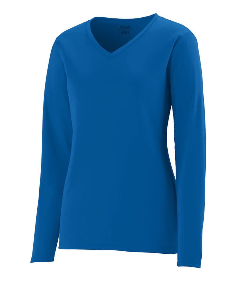 Augusta Sportswear Women's Nexgen Performance Long Sleeve V-Neck T-Shirt - Image 1