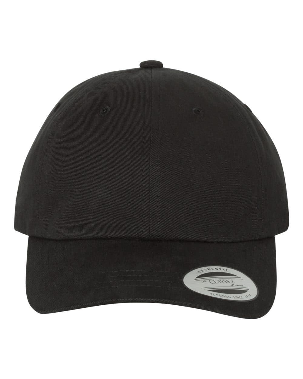 YP Classics Peached Cotton Twill Dad Hat - Image 1