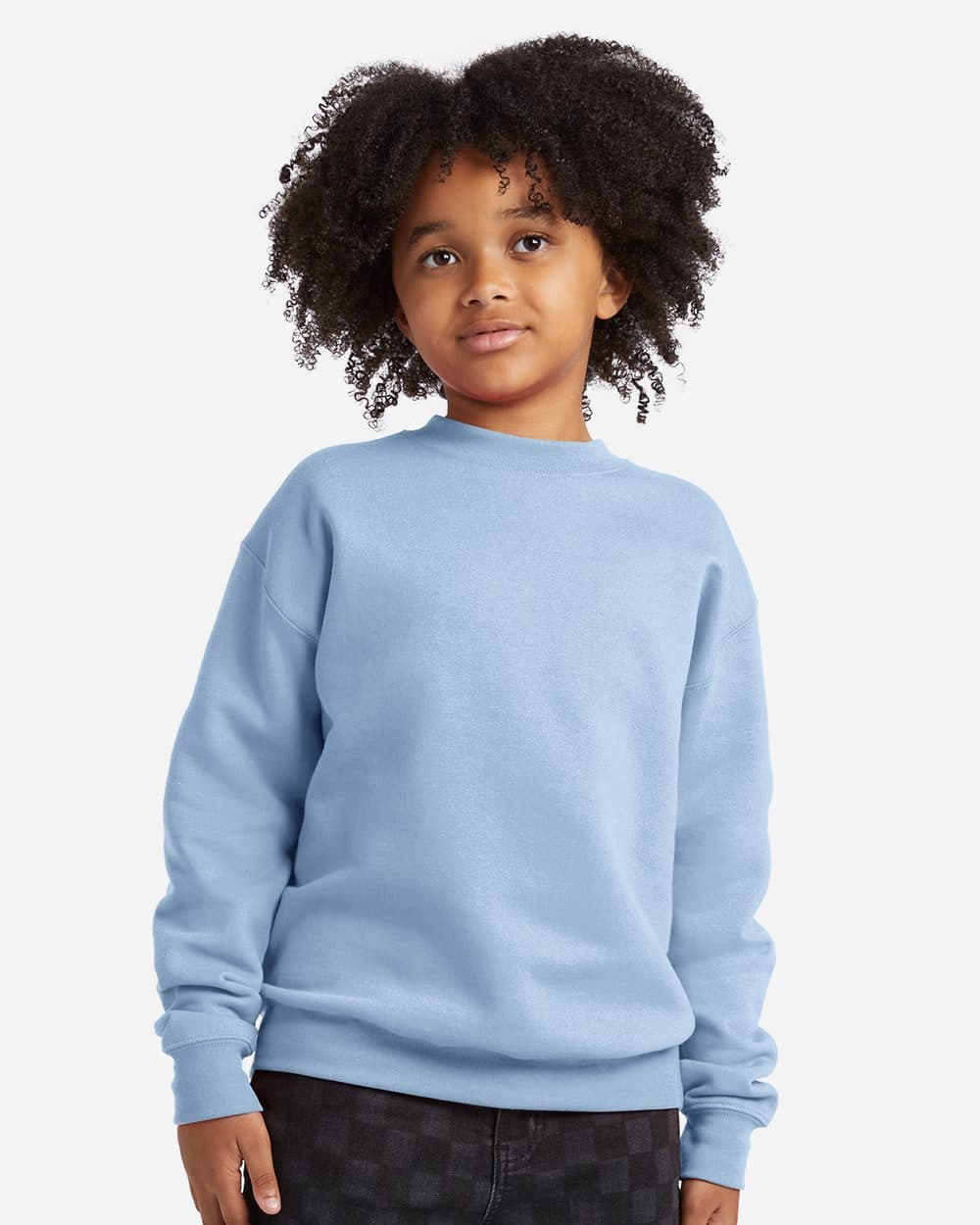 Hanes Youth EcoSmart® Crewneck Sweatshirt - Image 1