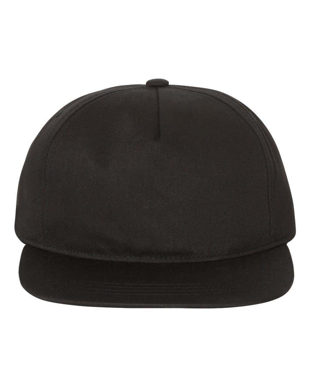 YP Classics Lightly-Structured Five-Panel Snapback Cap - Image 1