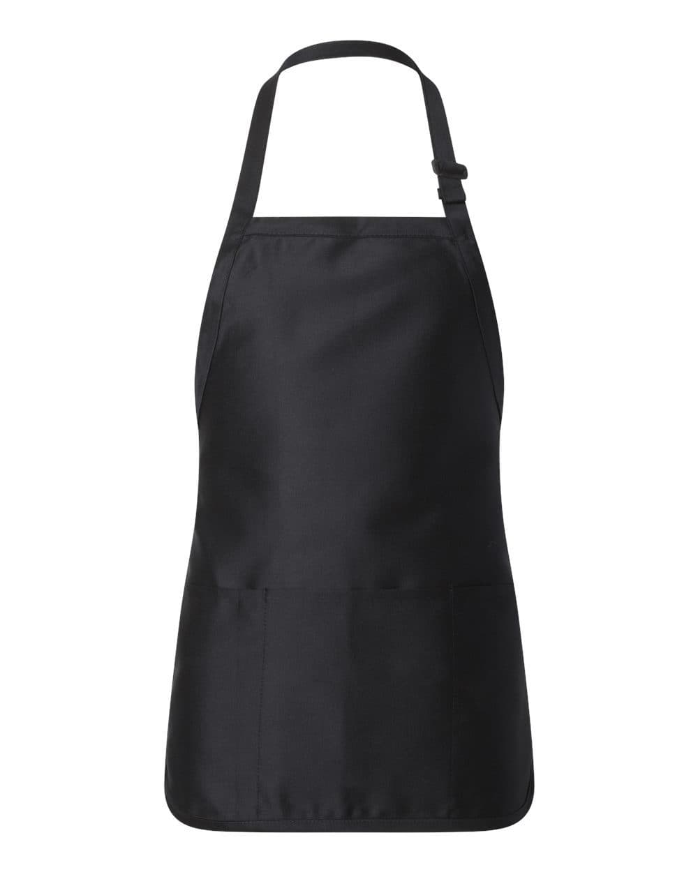 Q-Tees Full-Length Apron with Pouch Pocket - Image 1