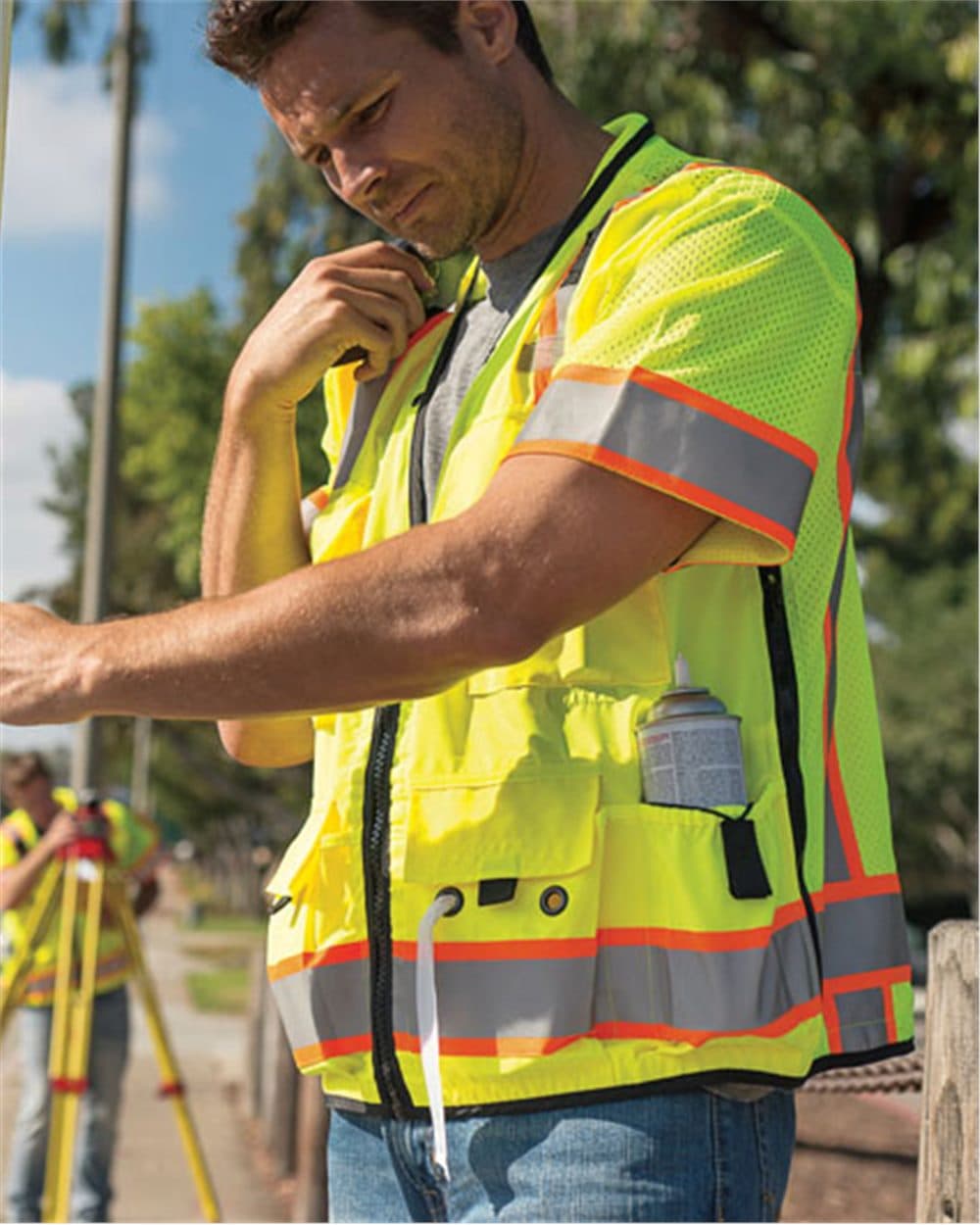 Kishigo Unisex Professional Surveyors Vest (S5010-5011) - Image 1