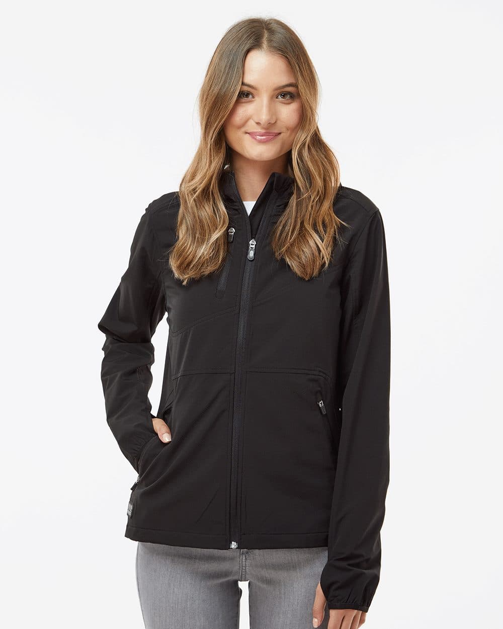 DRI DUCK Women's Ascent Soft Shell Hooded Jacket - Image 1