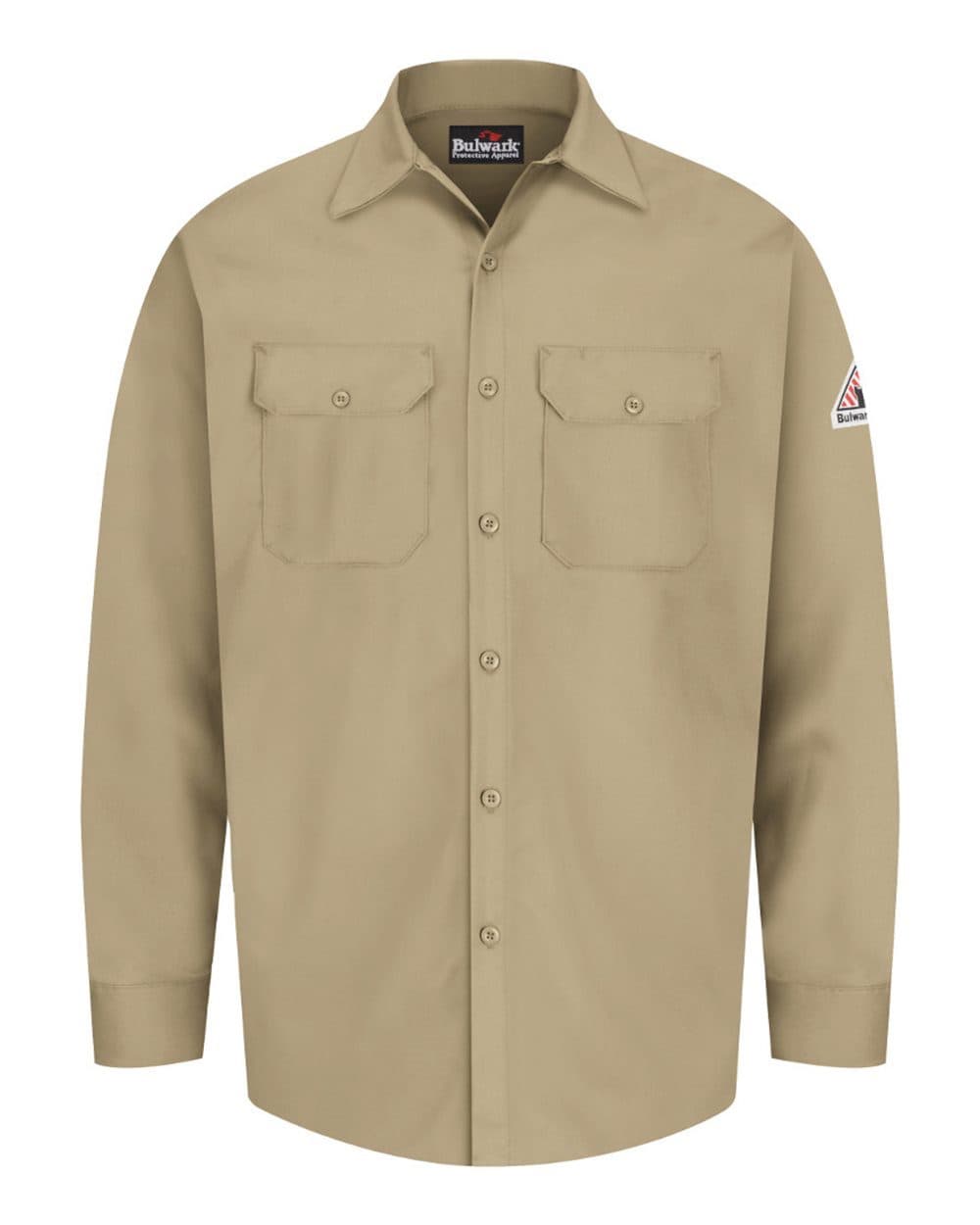 Bulwark Men's Tall Flame Resistant Excel Work Shirt - Image 1