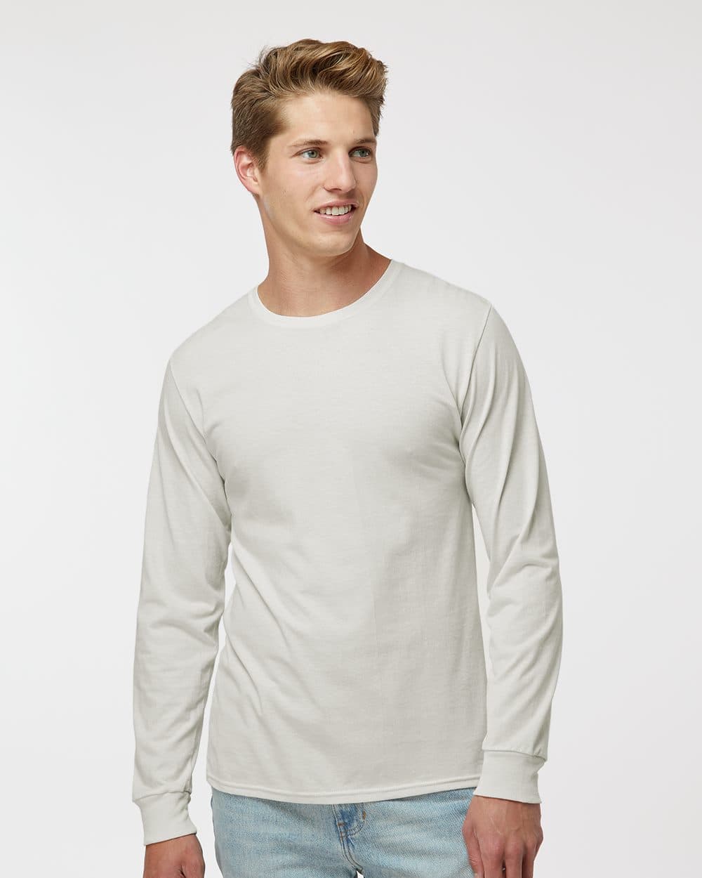 Russell Athletic Unisex Dri Power® CVC Performance Long Sleeve T-Shirt - Image 1