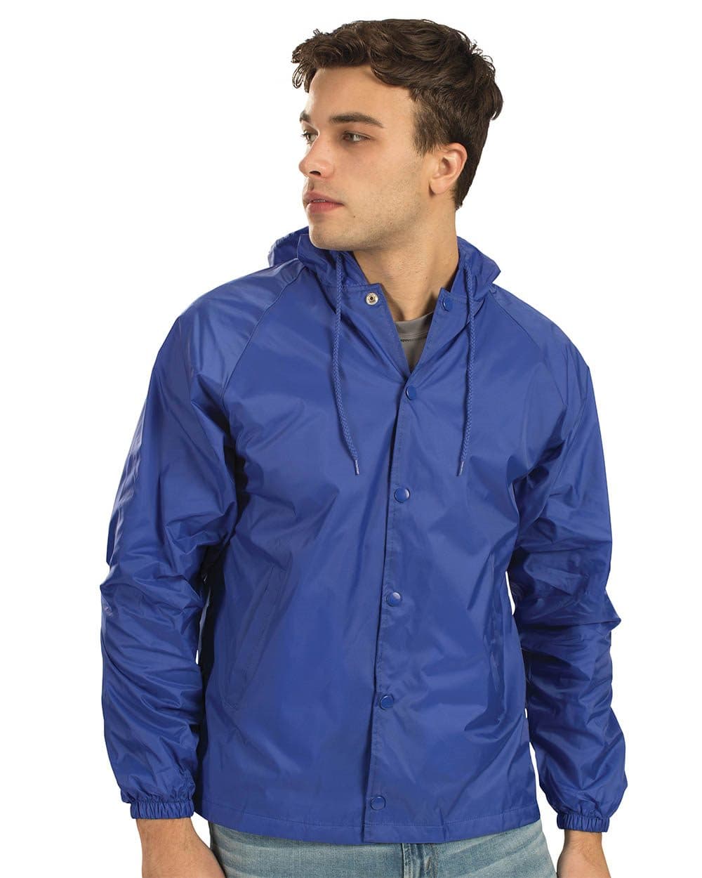 Augusta Sportswear Unisex Hooded Coach's Jacket - Image 1