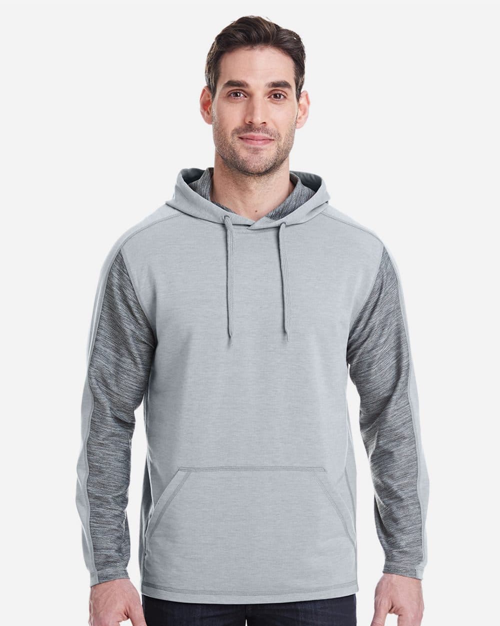 J. America Men's Omega Stretch Hooded Sweatshirt - Image 1