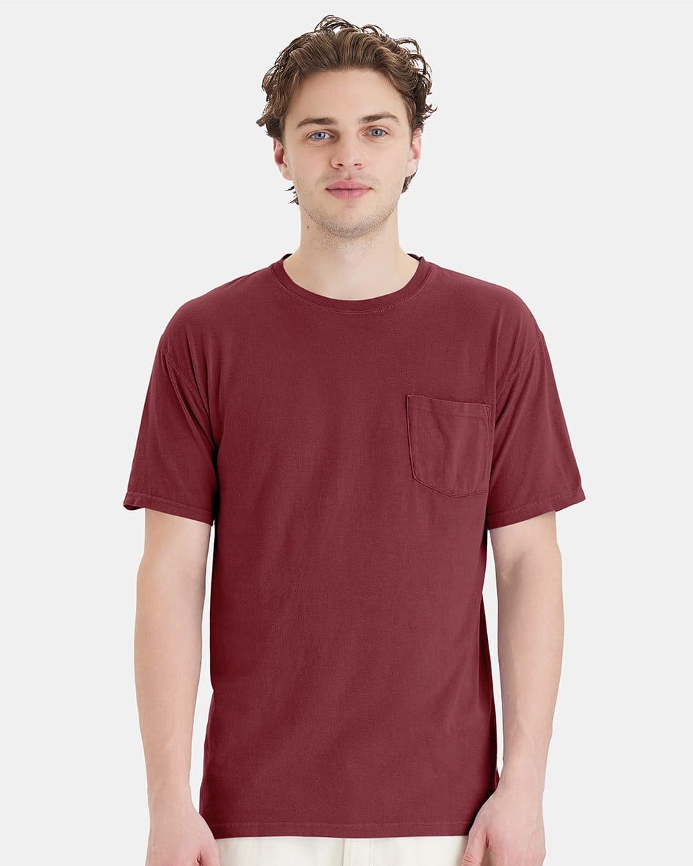 ComfortWash by Hanes Unisex Garment-Dyed Pocket T-Shirt - Image 1