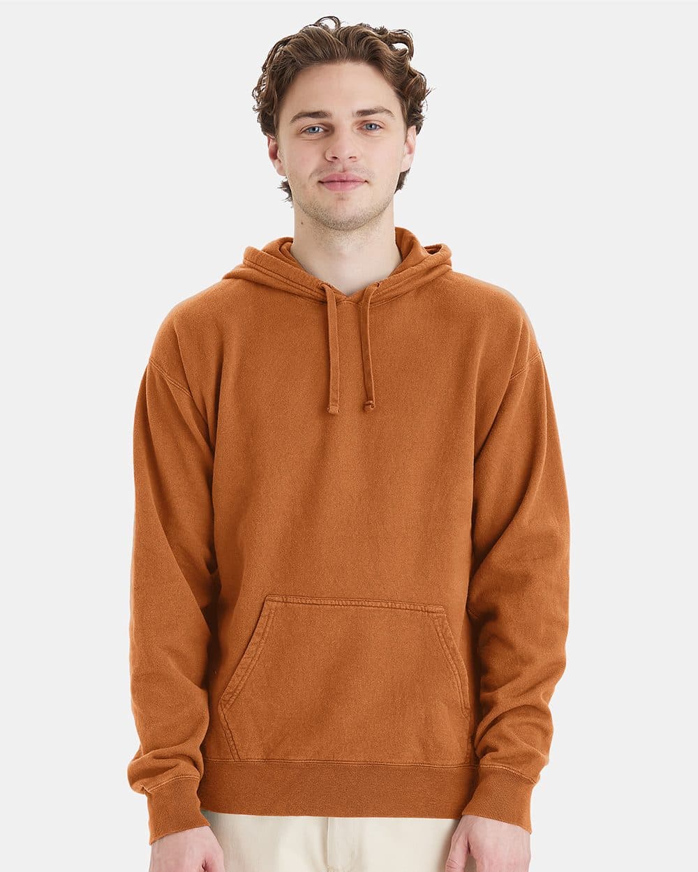 ComfortWash by Hanes Unisex Garment-Dyed Hooded Sweatshirt - Image 1