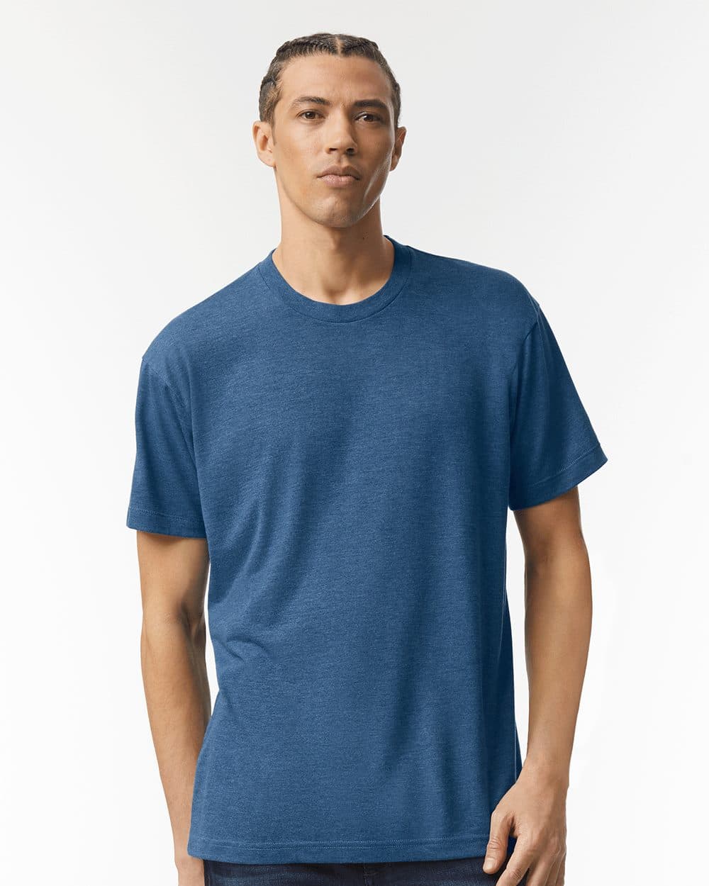 American Apparel Unisex Triblend Track Tee - Image 1