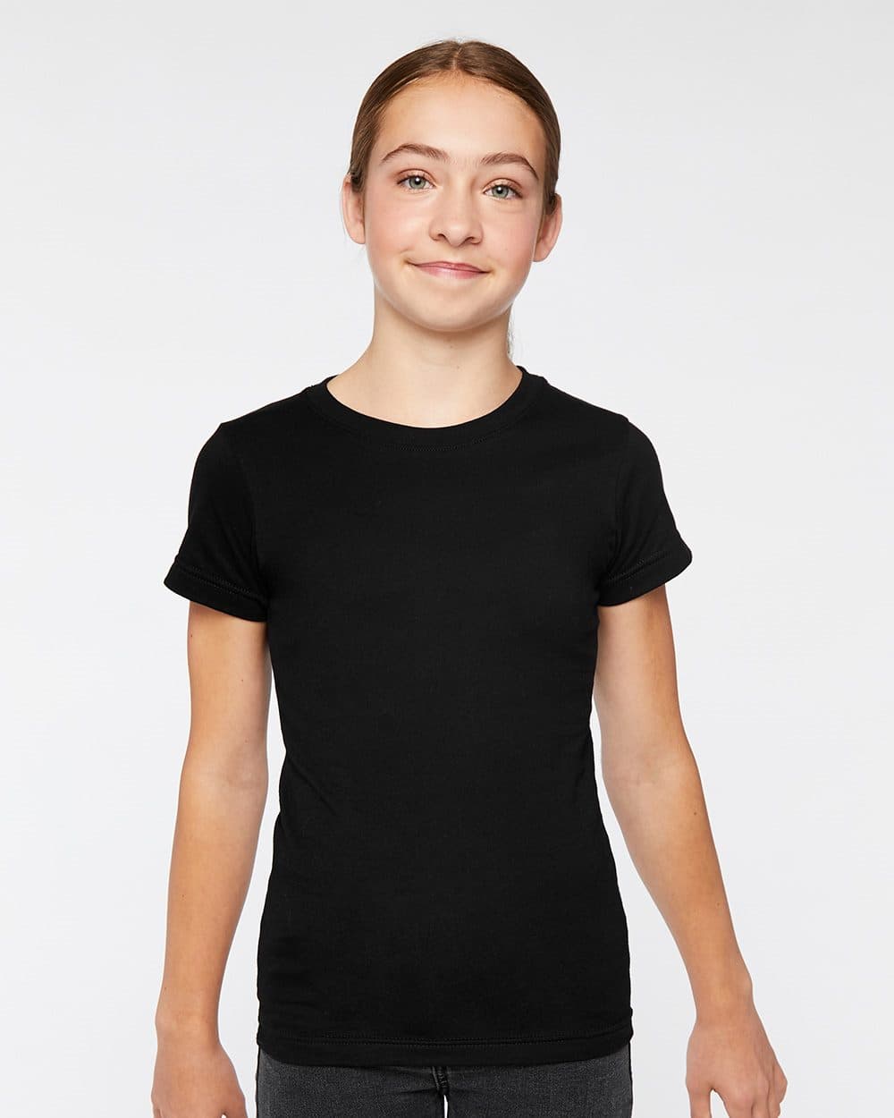 LAT Girls' Fine Jersey Tee - Image 1