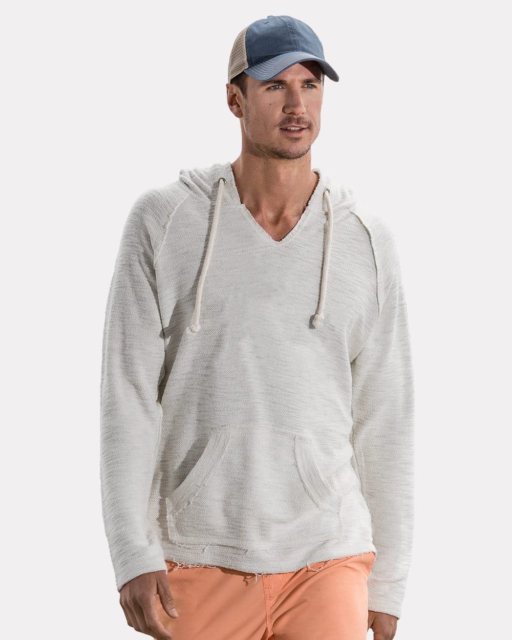 MV Sport Unisex Bonfire Baja Terry Hooded Sweatshirt - Image 1