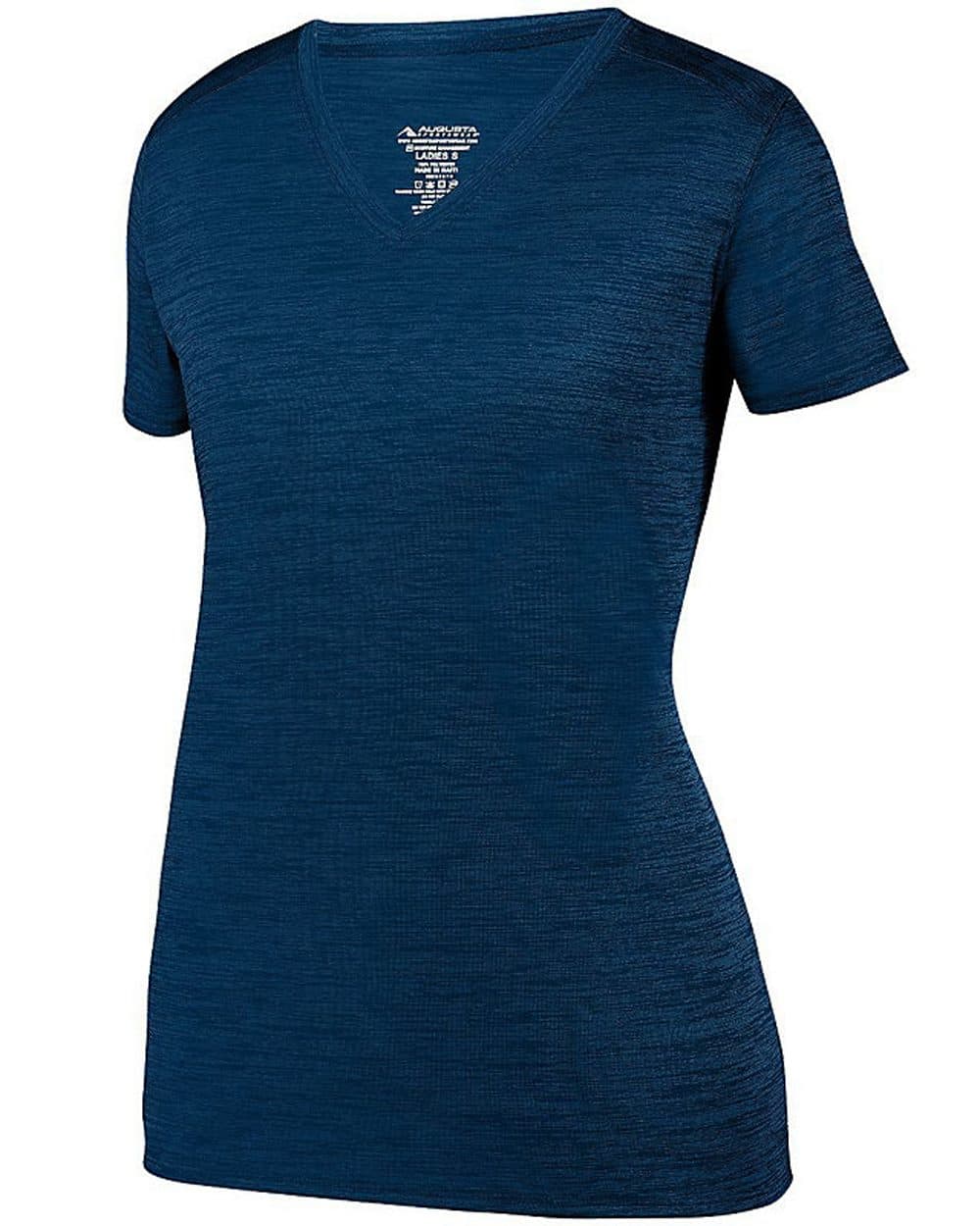 Augusta Sportswear Women's Shadow Tonal Heather Training V-Neck T-Shirt - Image 1