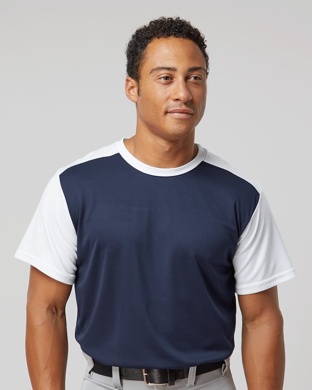 Alleson Athletic Men's Crewneck Pullover Baseball Jersey - Image 1
