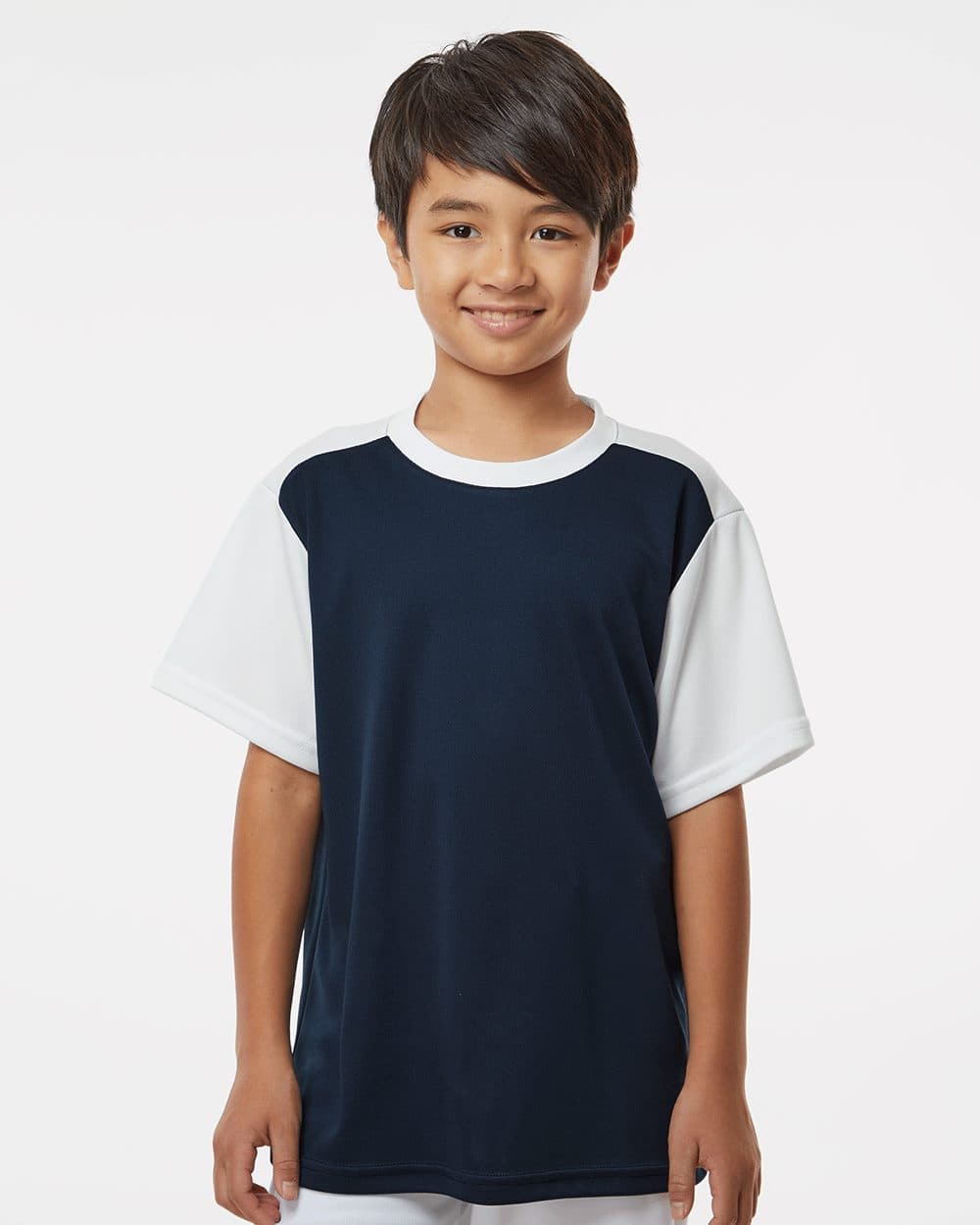 Alleson Athletic Youth Crewneck Pullover Baseball Jersey - Image 1