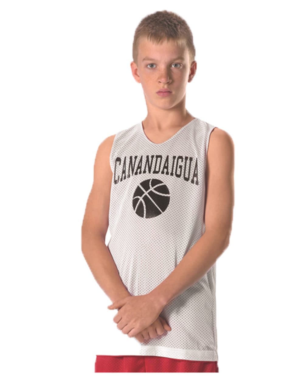 Alleson Athletic Youth Reversible Mesh Tank - Image 1
