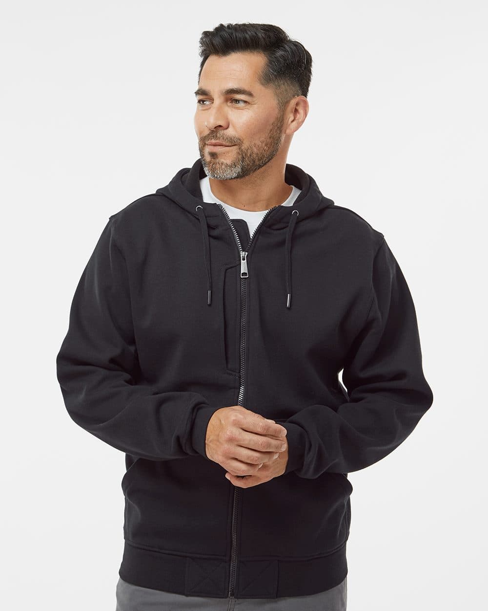 DRI DUCK Men's Bateman Bonded Power Fleece 2.0 Full-Zip Jacket - Image 1