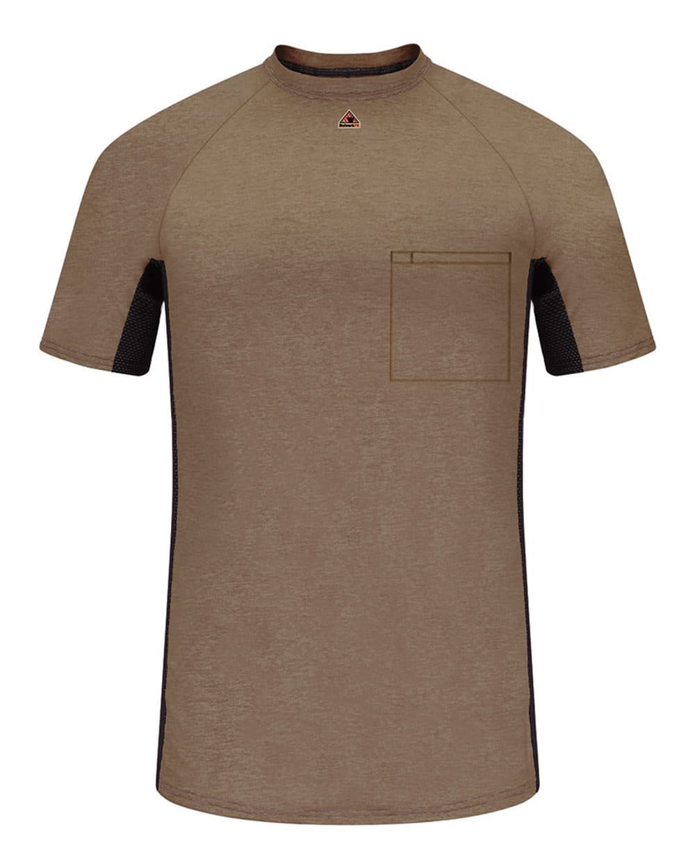 Bulwark Men's FR Two-Tone Base Layer with Concealed Chest Pocket- EXCEL FR - Image 1