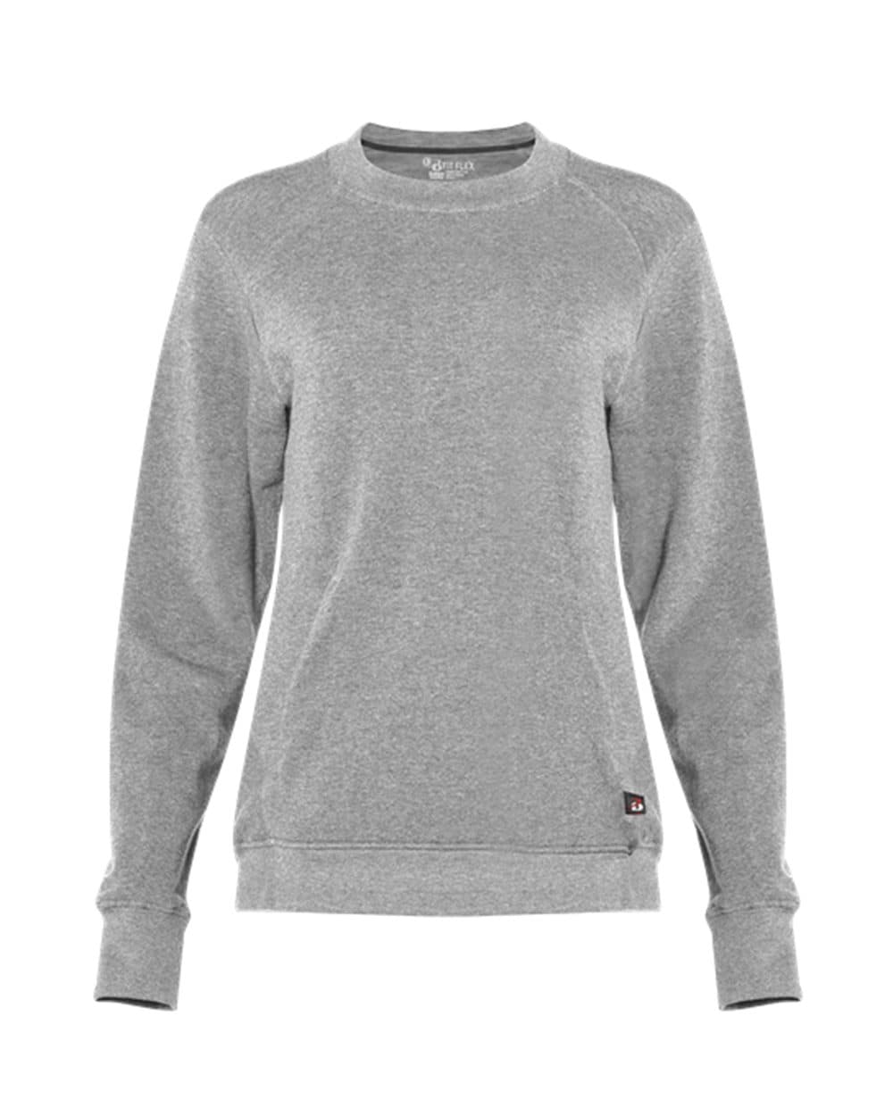 Badger Women's FitFlex French Terry Crewneck Sweatshirt - Image 1