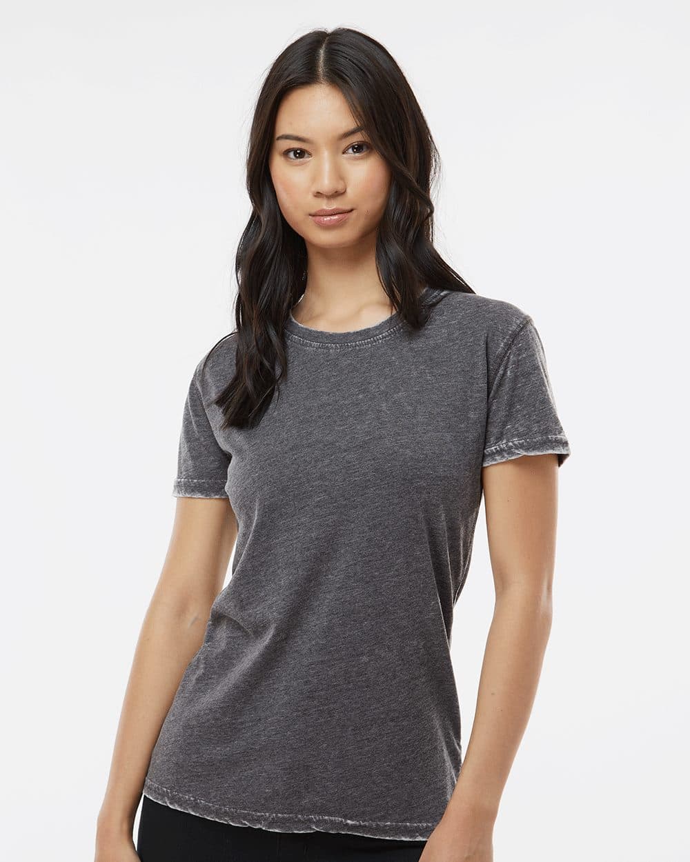 J. America Women’s Zen Jersey T-Shirt - Image 1