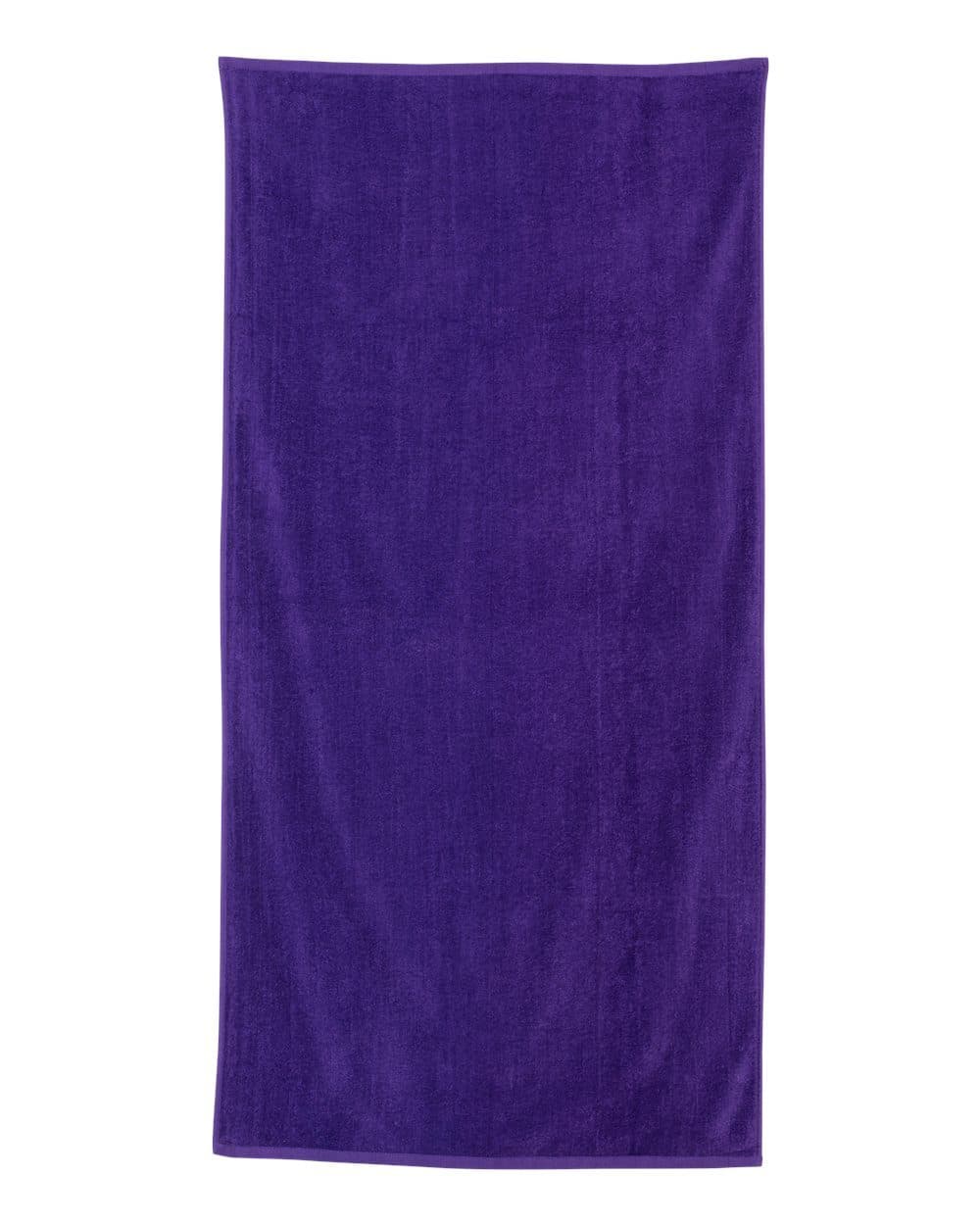 Q-Tees Velour Beach Towel - Image 1