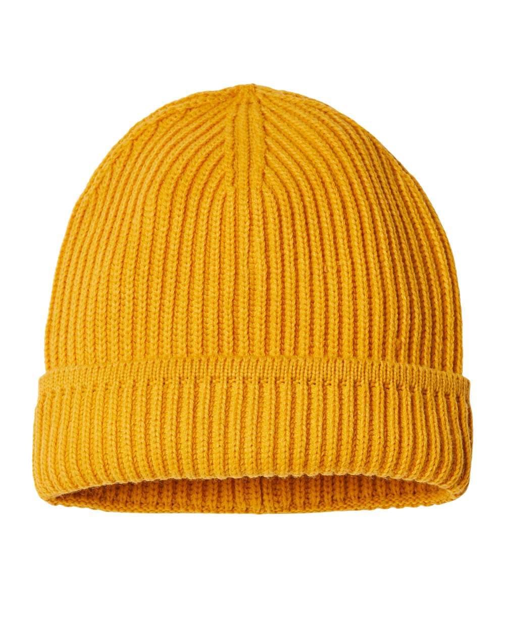 Atlantis Headwear Sustainable Finish Edge Cuffed Beanie - Image 1