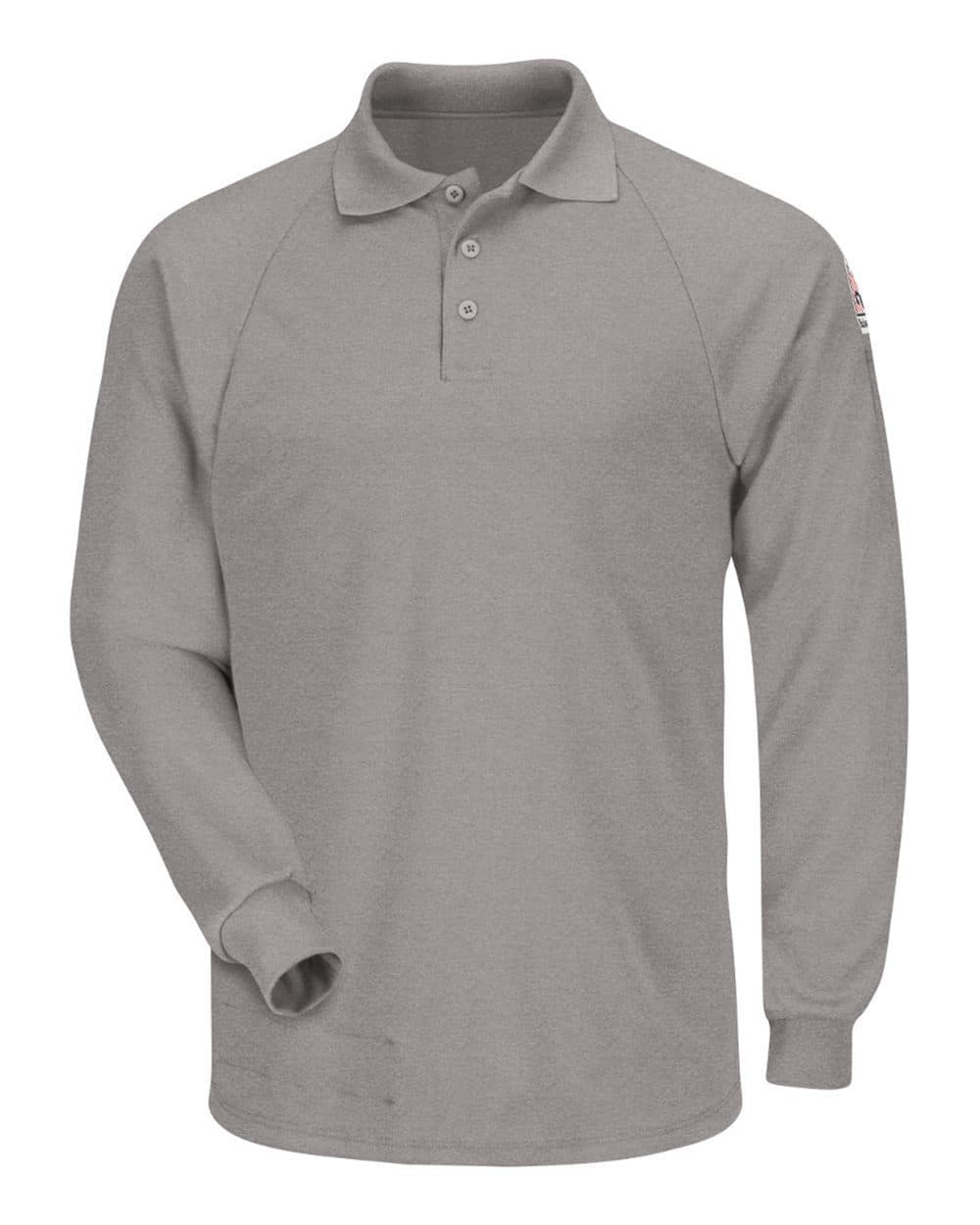Bulwark Men's Classic Long Sleeve Polo - CoolTouch®2 - Image 1