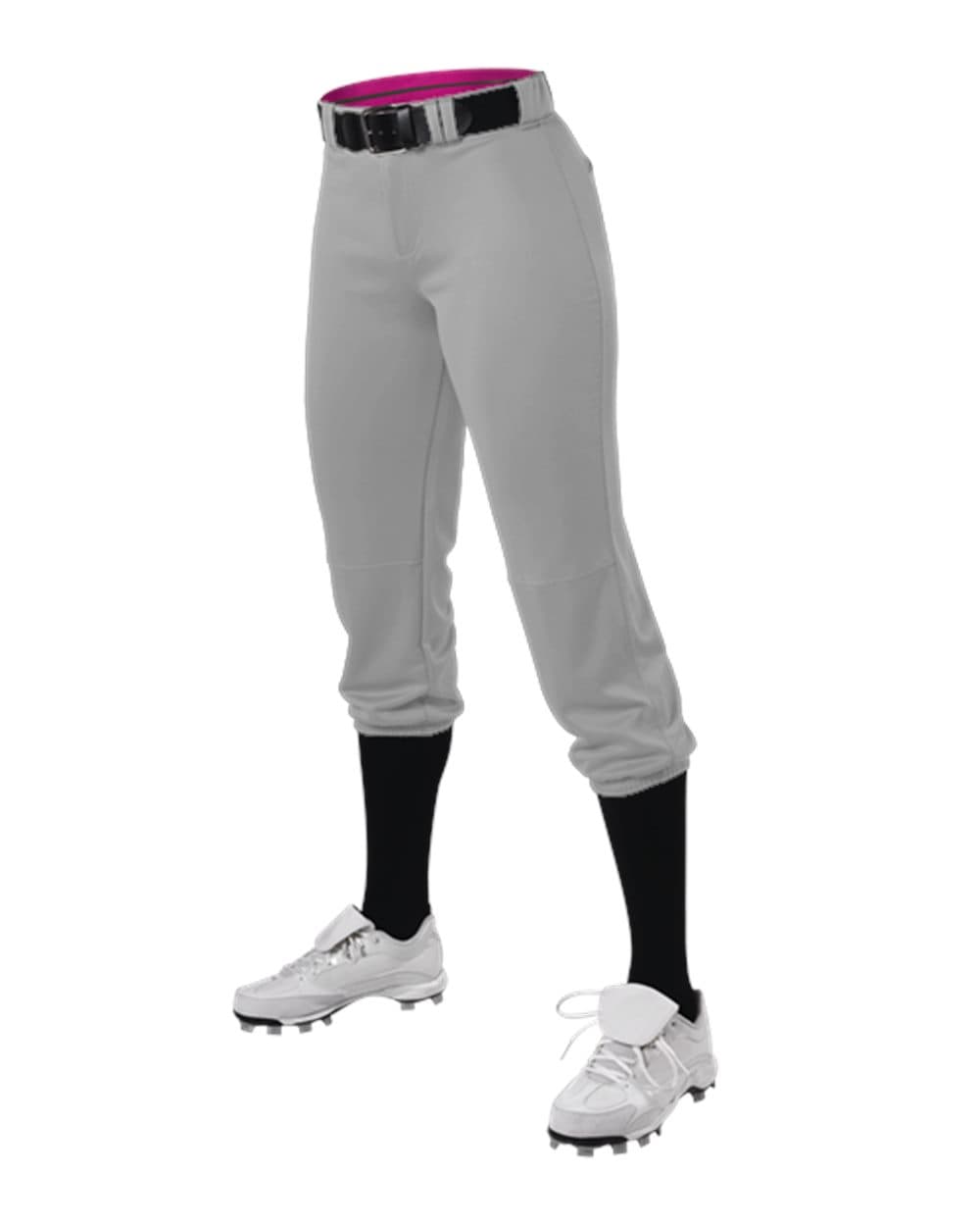 Alleson Athletic Women's Premium Fastpitch Softball Pants with Belt Loops - Image 1