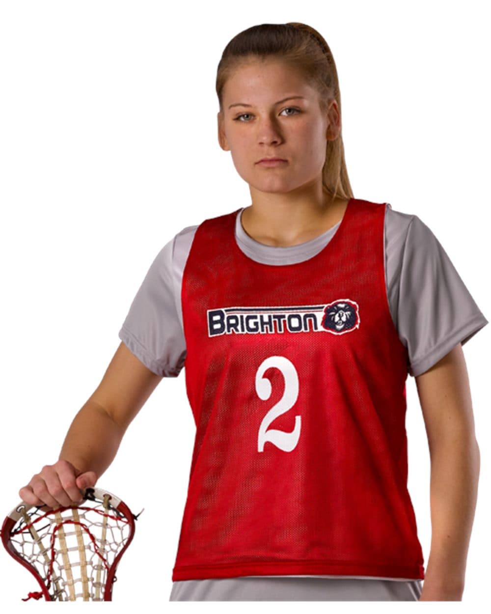 Alleson Athletic Women's Lacrosse Reversible Pinnie - Image 1