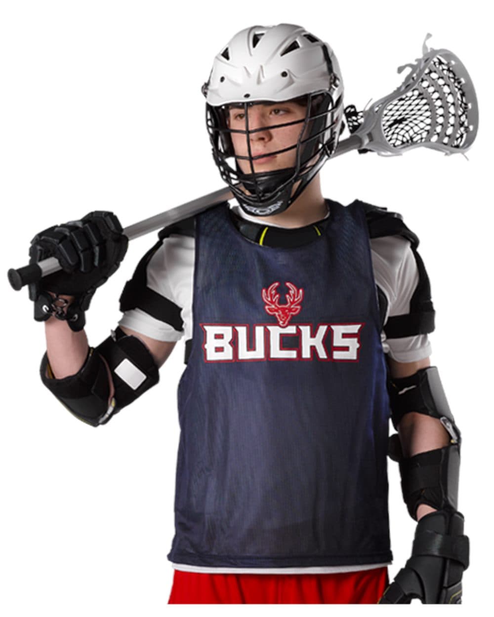Alleson Athletic Youth Lacrosse Reversible Pinnie - Image 1