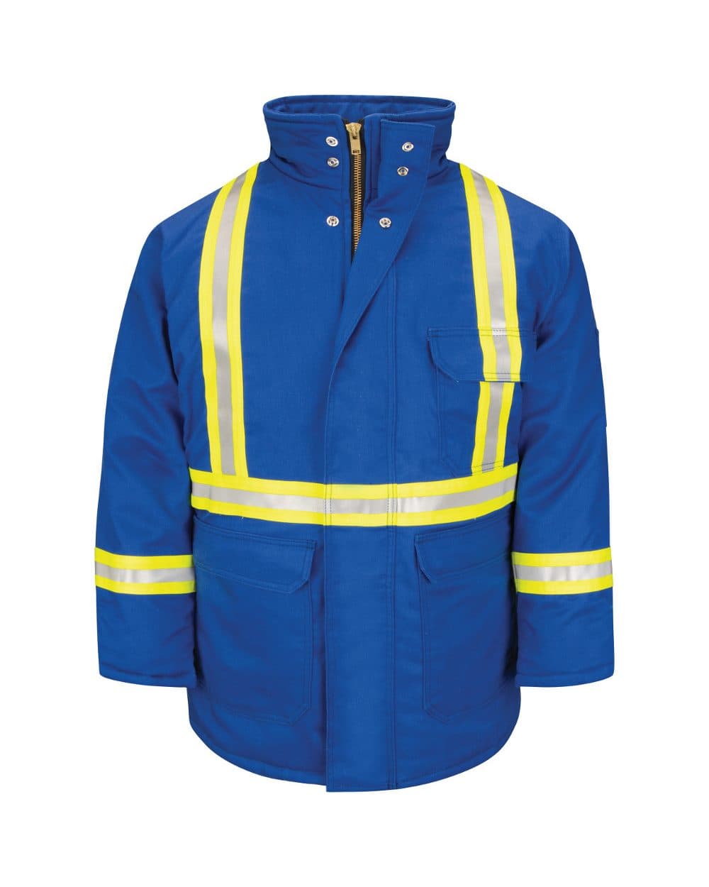Bulwark Men's Deluxe Parka With Reflective Trim - EXCEL FR® ComforTouch - Image 1