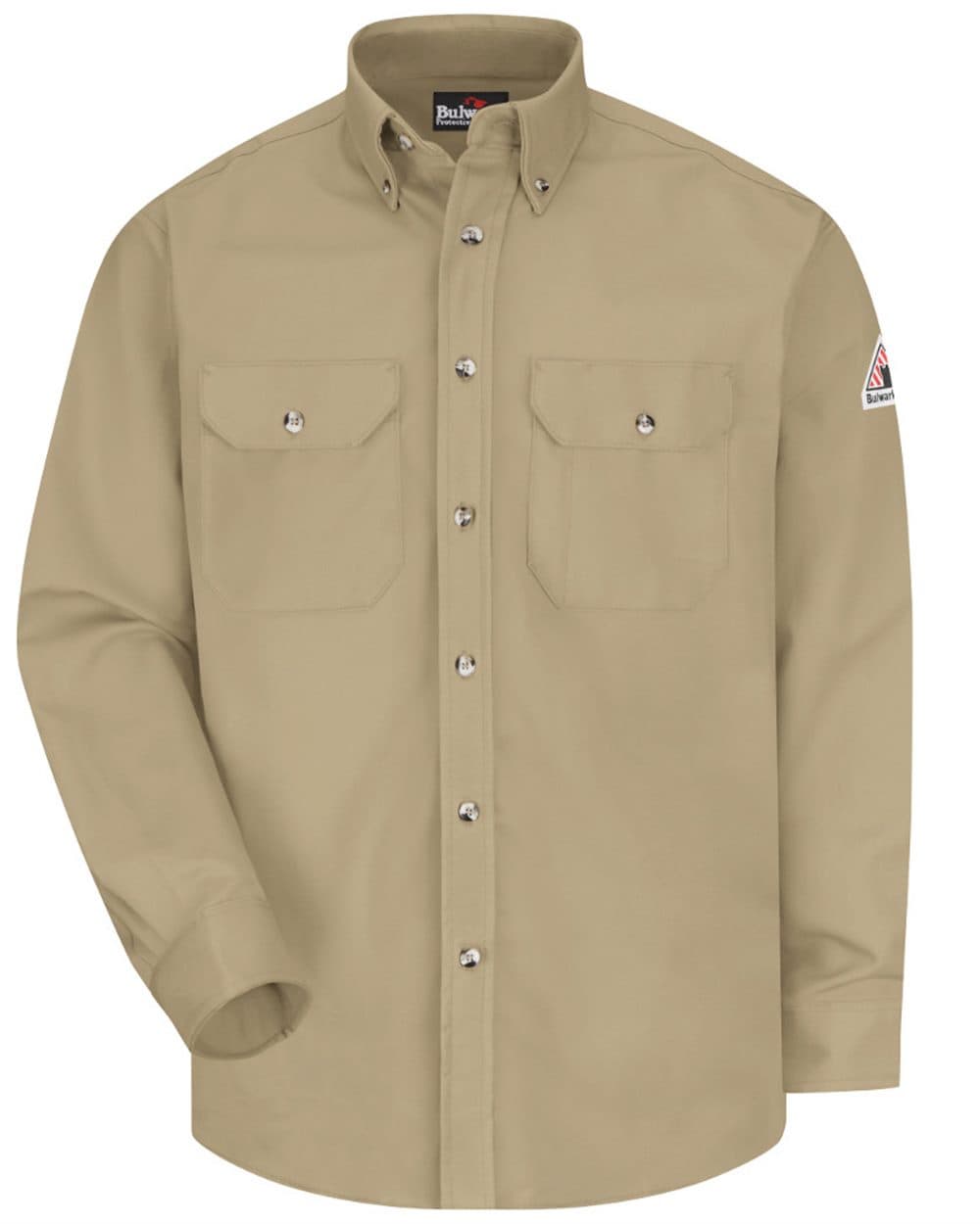 Bulwark Men's Tall Dress Uniform Shirt - Excel FR ComforTouch - 7 oz. - Image 1