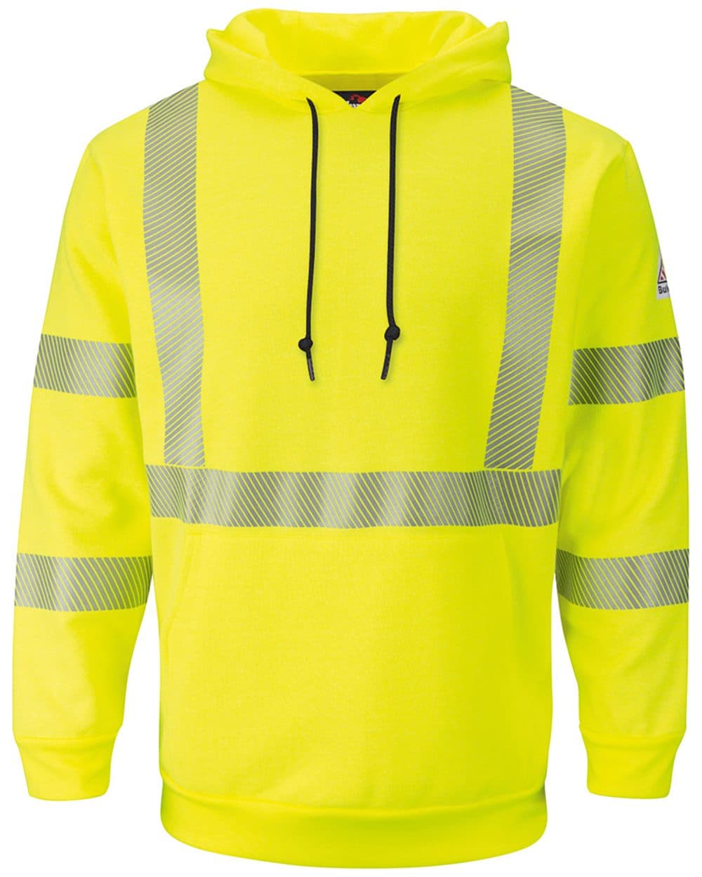 Bulwark Men's Hi-Visibility Hooded Sweatshirt - Image 1