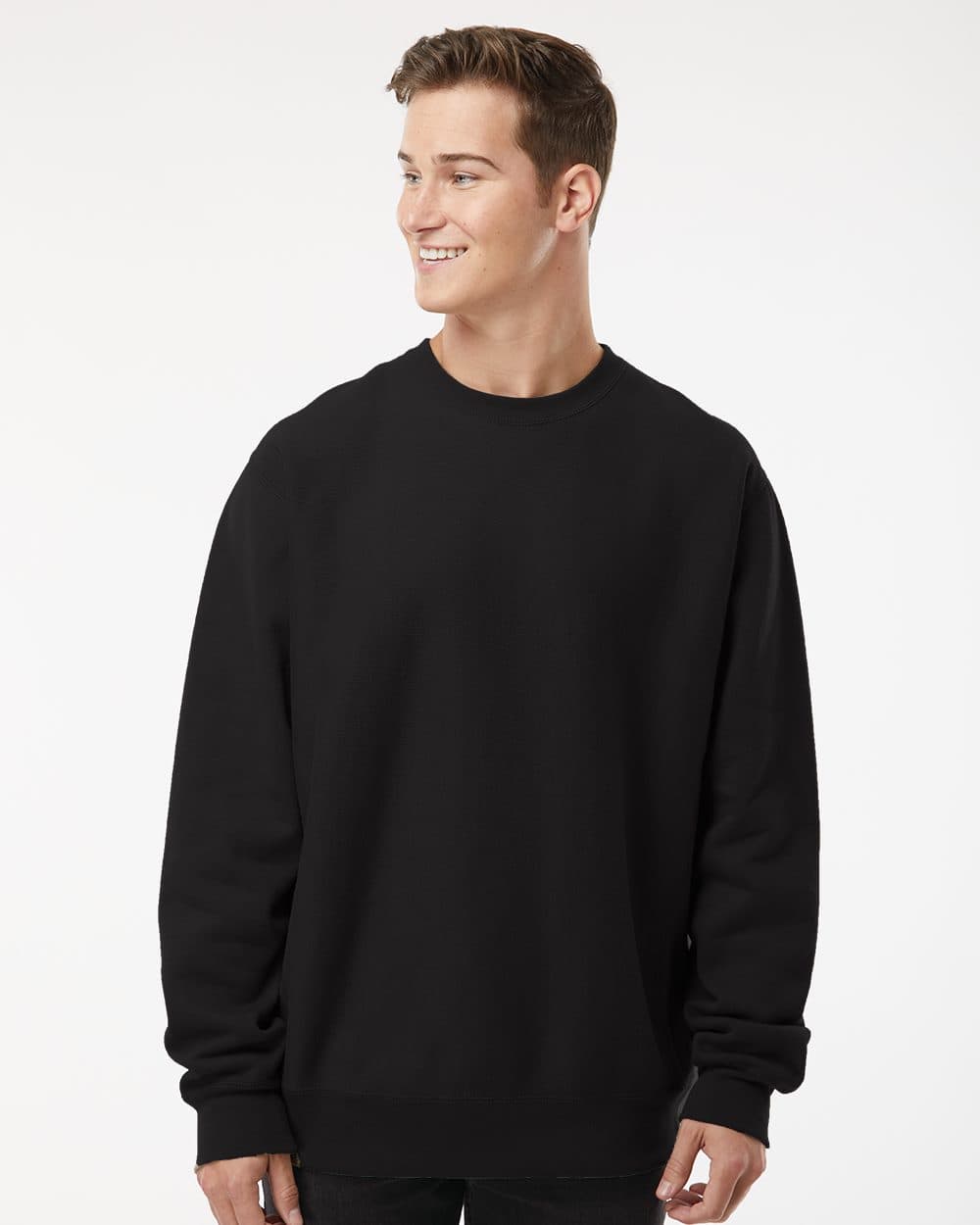Independent Trading Co. Unisex Legend Premium Heavyweight Cross-Grain Crewneck Sweatshirt - Image 1