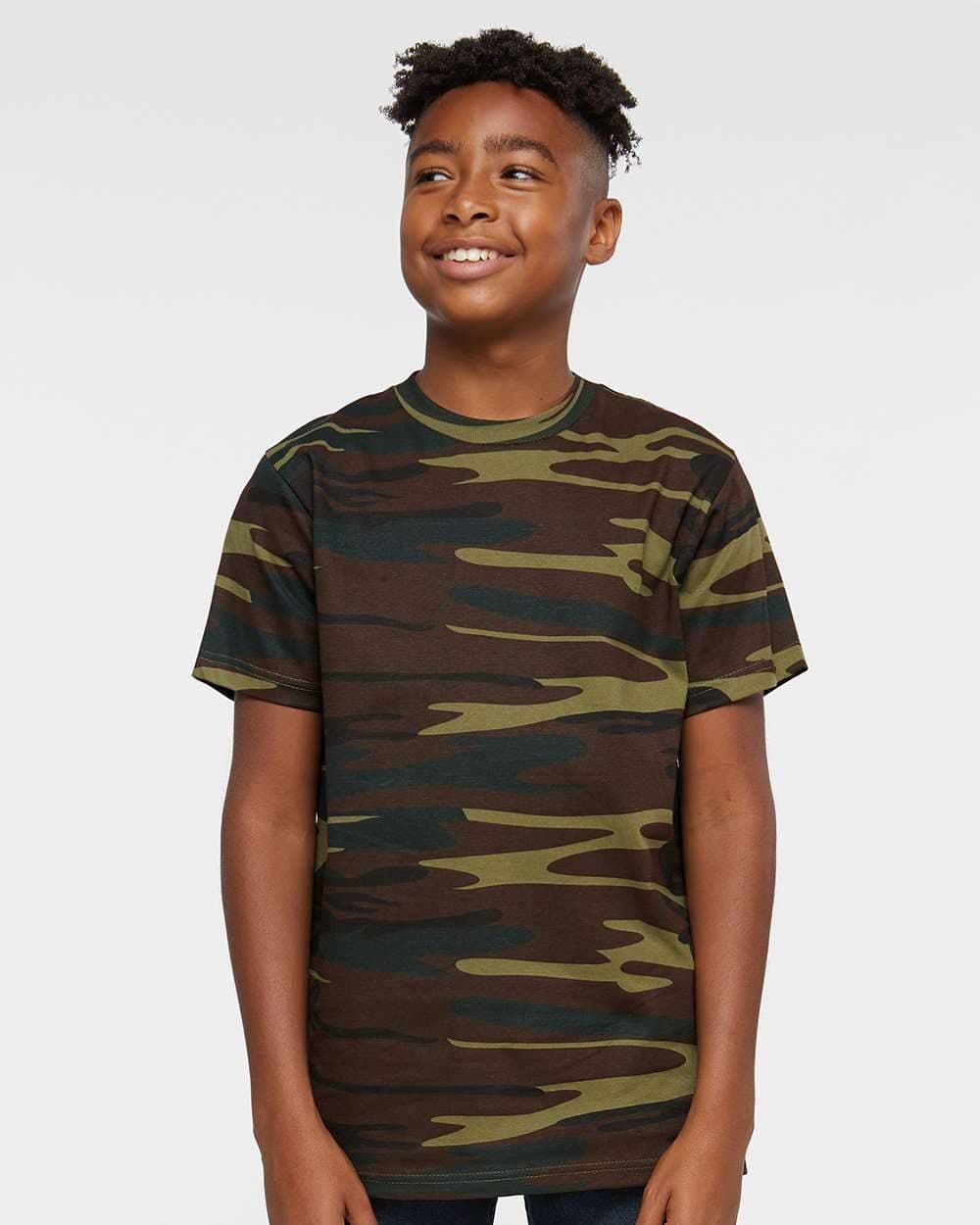 Code Five Youth Camouflage T-Shirt - Image 1