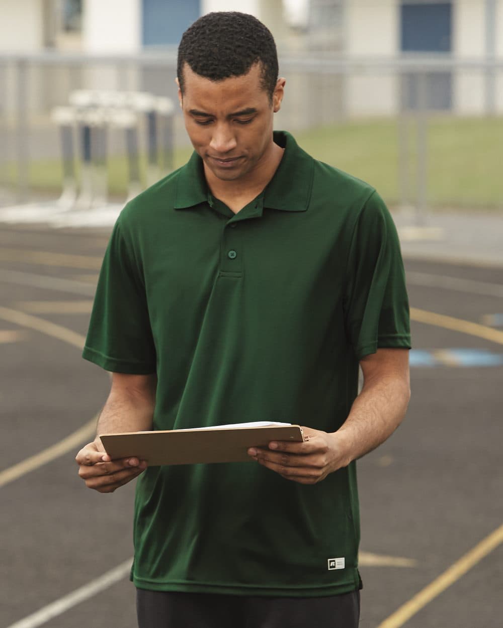 Russell Athletic Men's Essential Perfomance Polo - Image 1
