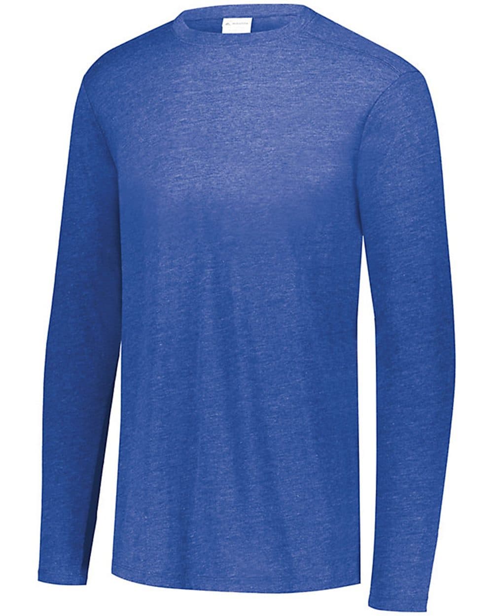 Augusta Sportswear Youth Triblend Long Sleeve T-Shirt - Image 1