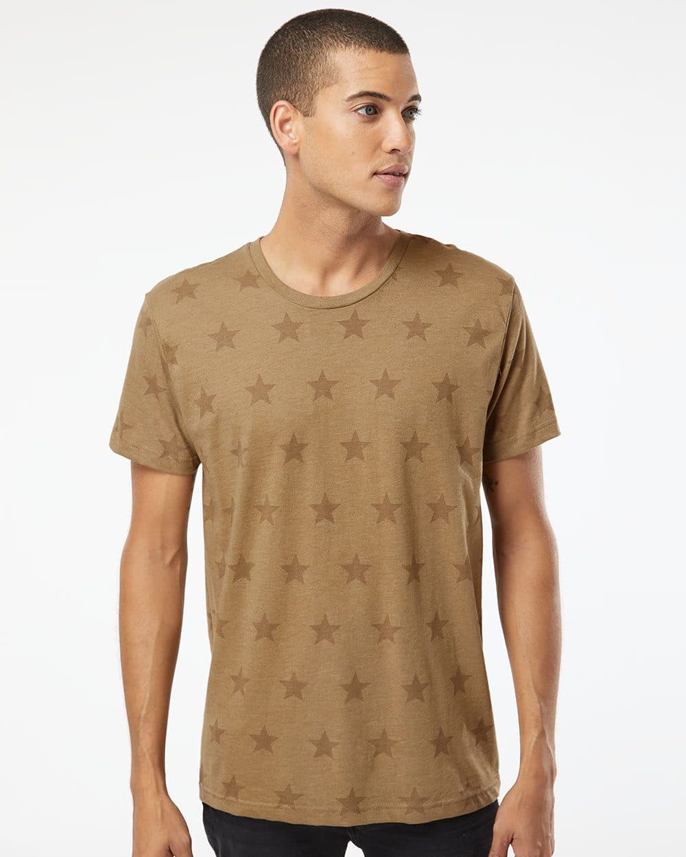 Code Five Unisex Star Print Tee - Image 1
