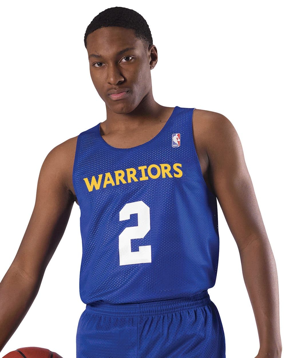 Alleson Athletic Men's NBA Logo'd Reversible Jersey - Image 1