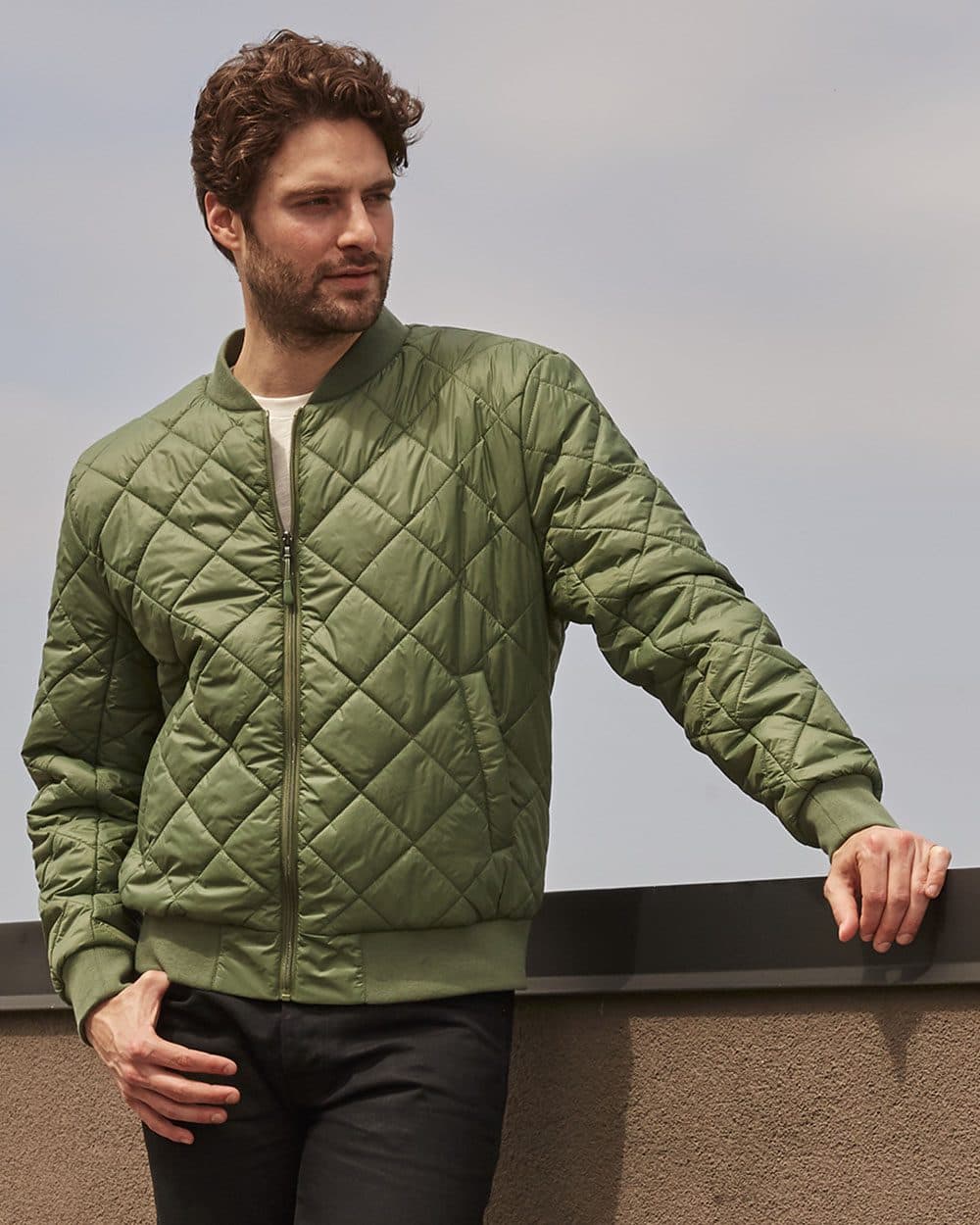 Weatherproof Men's HeatLast™ Quilted Packable Bomber - Image 1